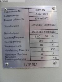 Mechanische Tafelschere BEYELER GMBH SCTP 10/2500 1995-Bild 6