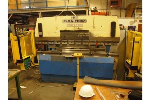 Prensa plegadora hidráulica CNC ELGA PB 63 - 25 1995