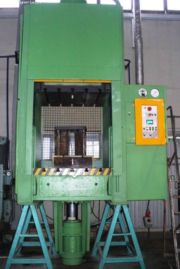 H kader hydraulische pers Ponar-Żywiec PHM 400 1990