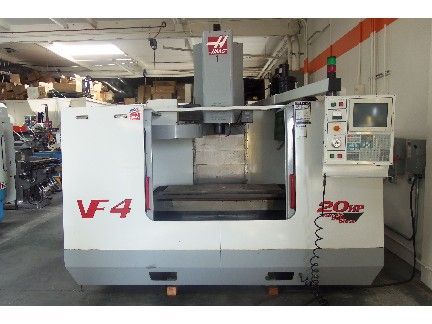 CNC vertikal fleroperationsmaskin HAAS VF-4D 1999