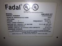 Centro de mecanizado vertical CNC FADAL VMC 4525 HT 2003-Foto 9