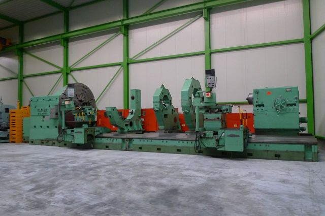 Тяжёлый токарный станок Wagner D 1600 10 IV 40 1975