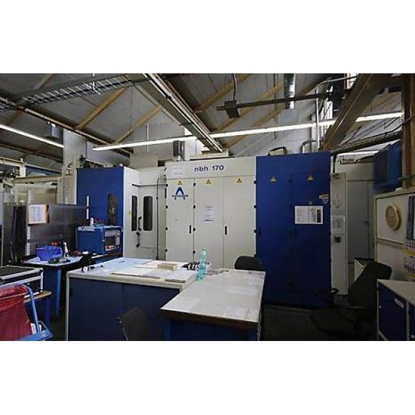 CNC Horizontal Machining Center HUELLER HILLE NBH 170 1998