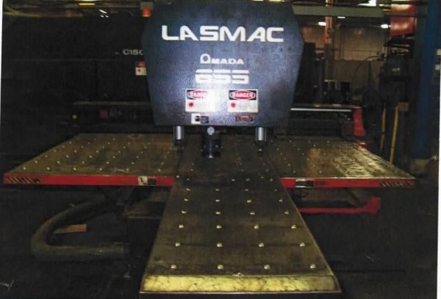 Punching Machine with Laser AMADA LASMAC 655 1992